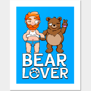 Bear Lover Ginger Posters and Art